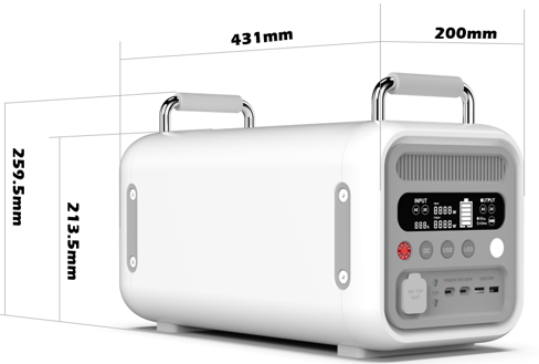 S600 576Wh Portable Power Station