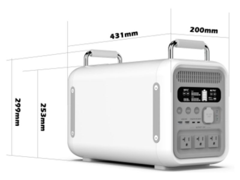 S2000 2048Wh Portable Power Station