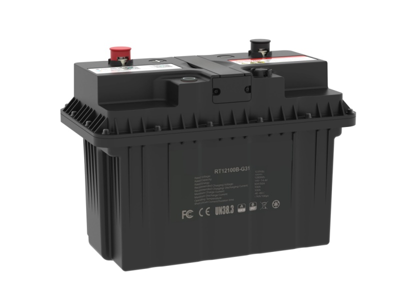 12V 100Ah Smart Lithium Iron Phosphate Battery