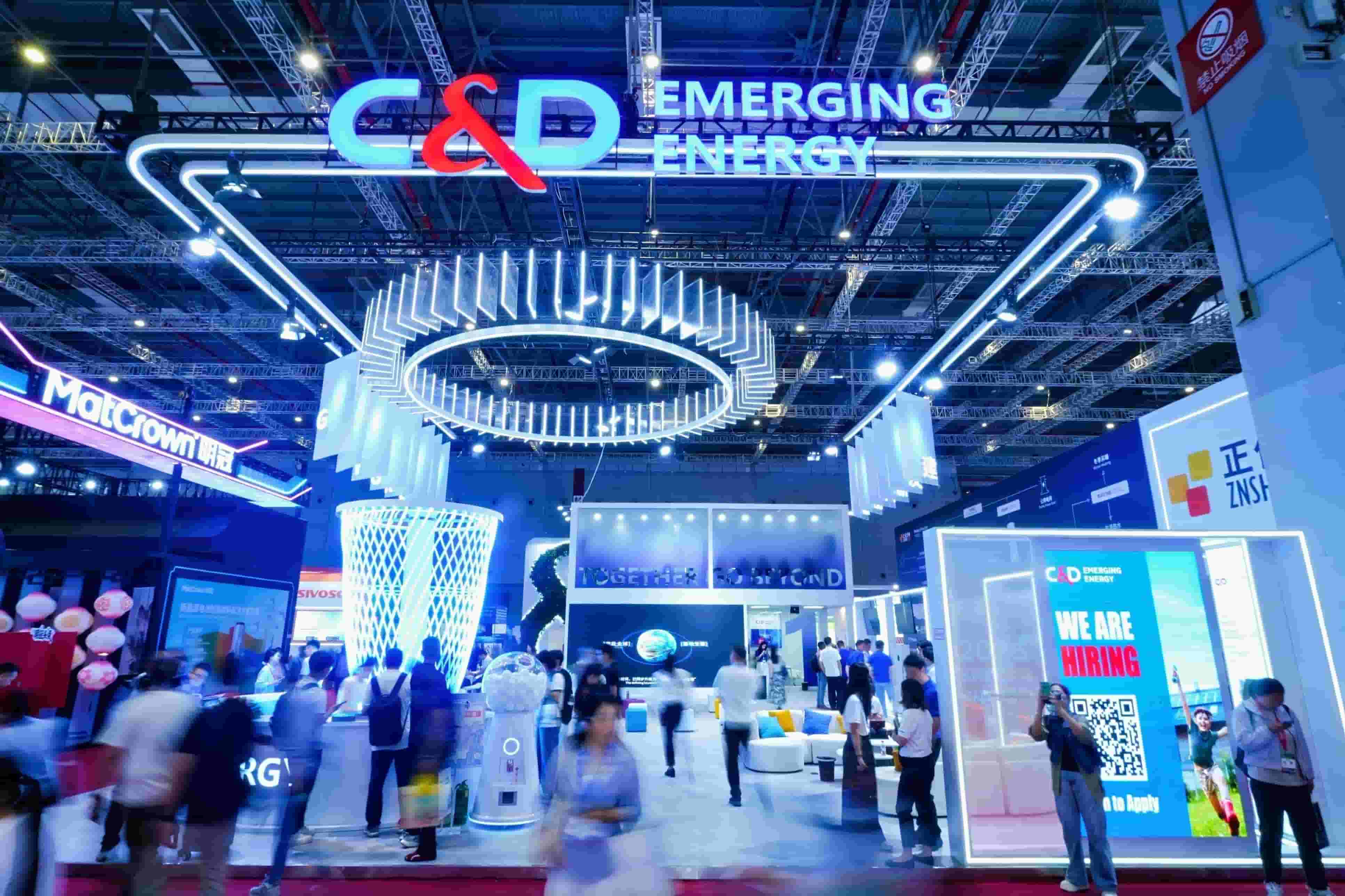 C&D Emerging Energy concluye con éxito su presentación en SNEC PV+ 2026.